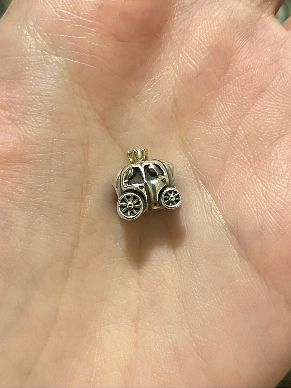 Retired Pandora “Royal Carriage” Charm 👑